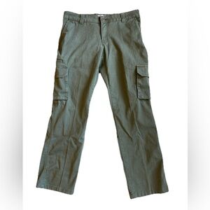 Dickies Cargo Pants Women's Size 6R Grape Leaf Green Relaxed Fit Y2K Baggy Skate